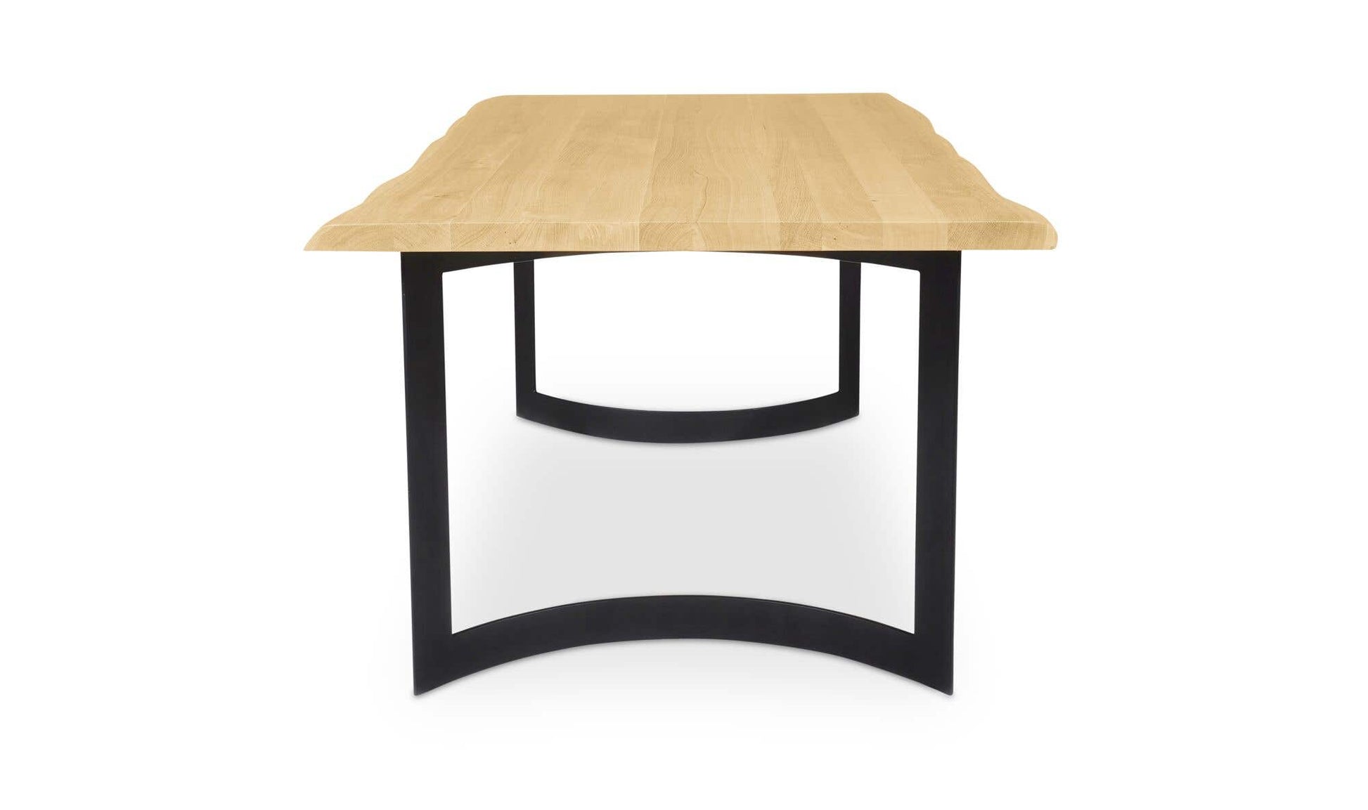 Bent Dining Table Extra Small Oak by Moe's Home Collection - view 8