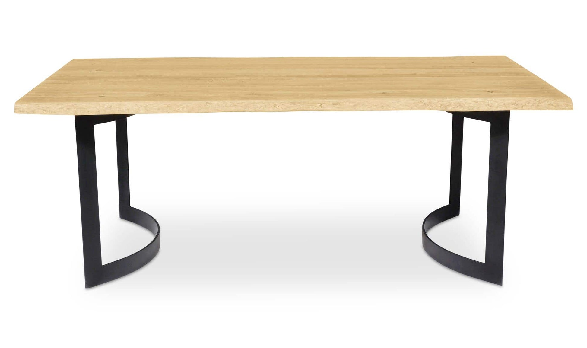 Bent Dining Table Extra Small Oak by Moe's Home Collection - view 4