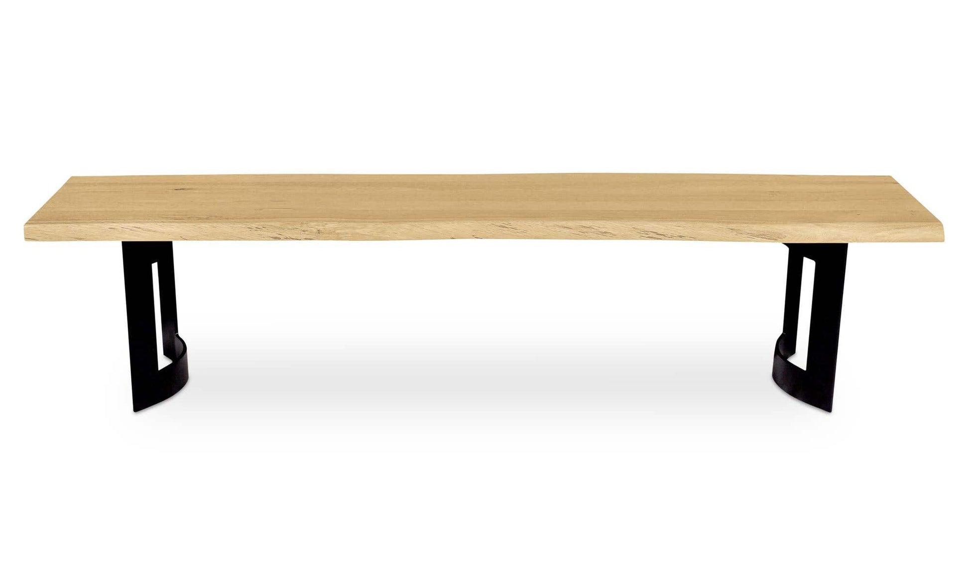 Bent Bench Extra Small Oak by Moe's Home Collection - view 4