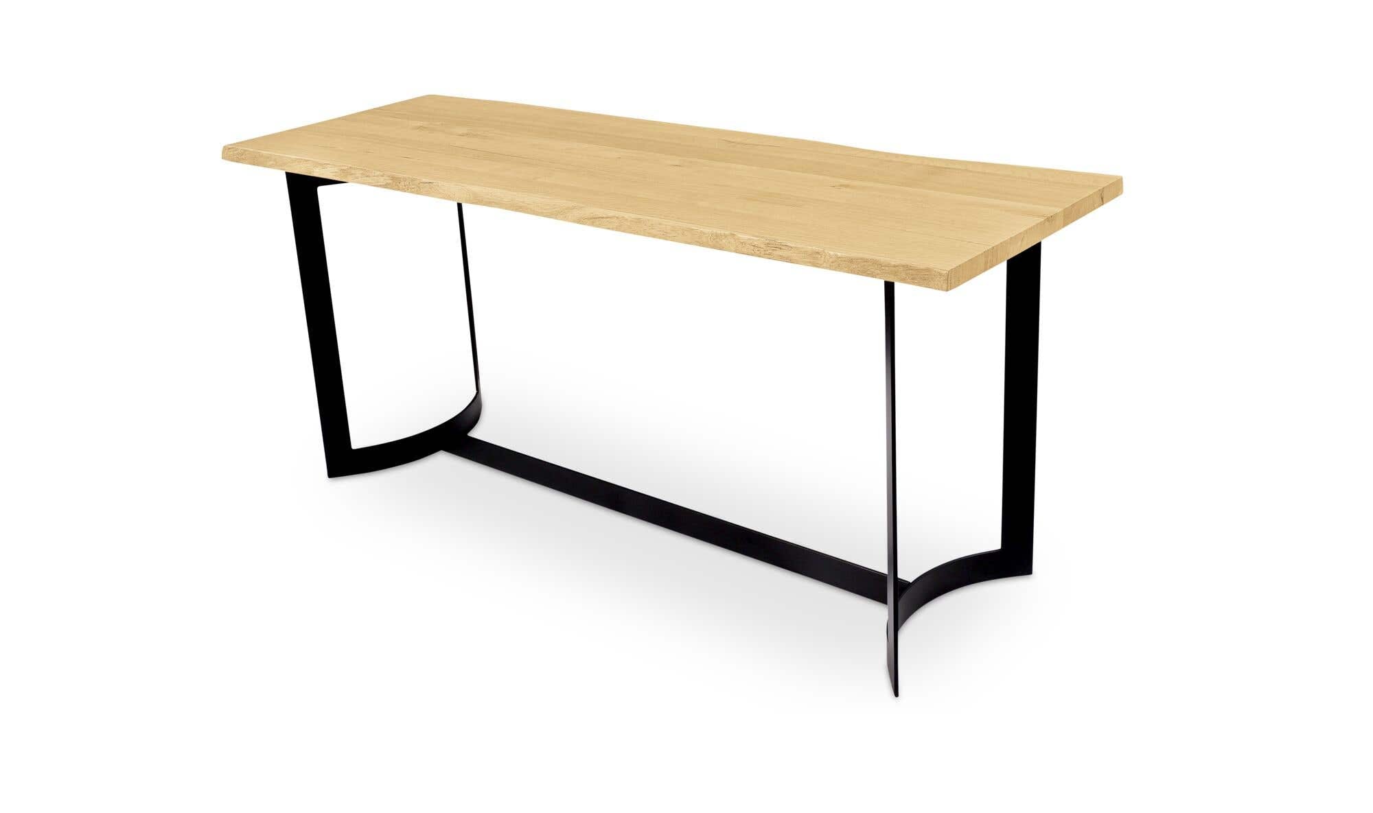 Bent Counter Table Oak by Moe's Home Collection - view 7