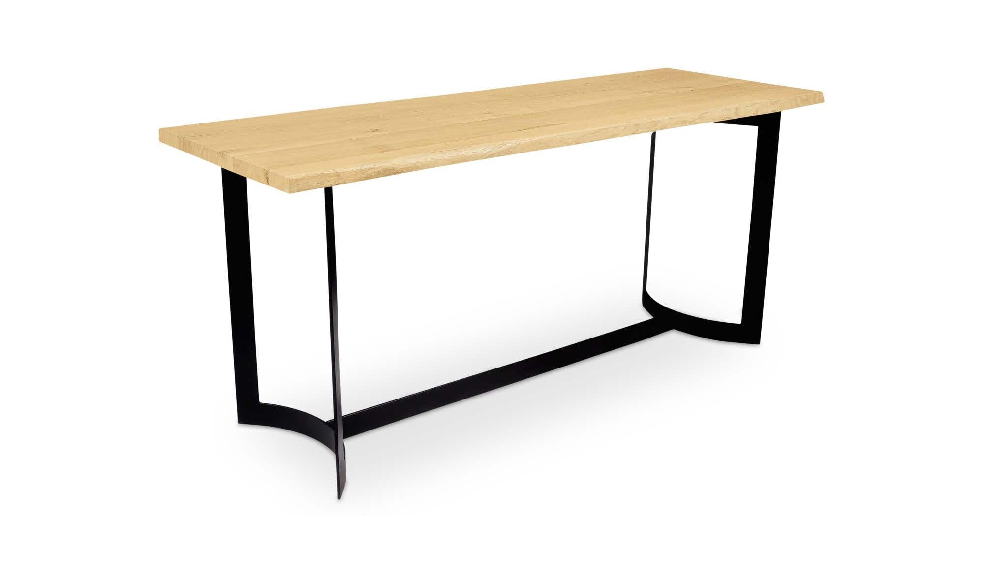 Bent Counter Table Oak by Moe's Home Collection - view 5
