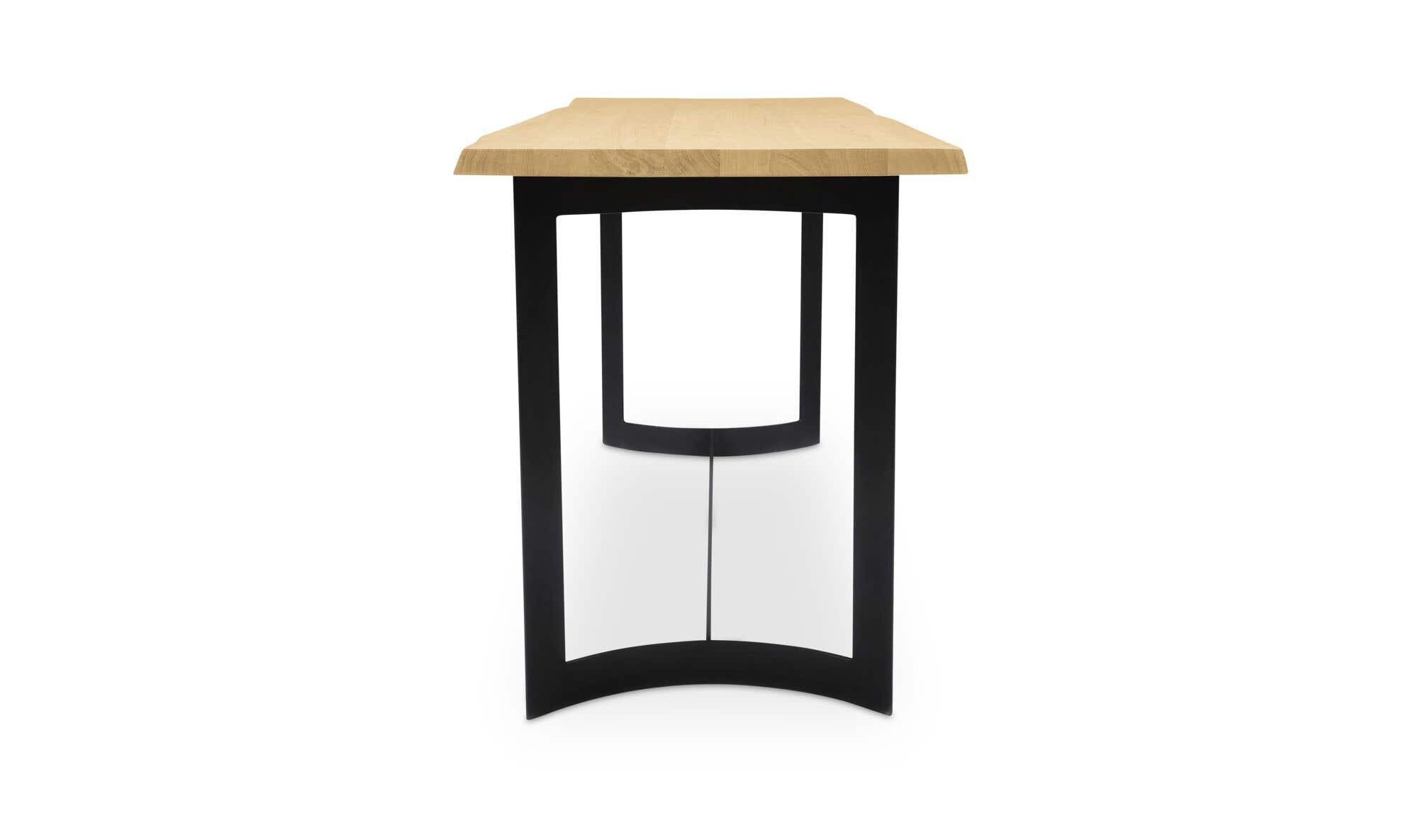 Bent Counter Table Oak by Moe's Home Collection - view 6