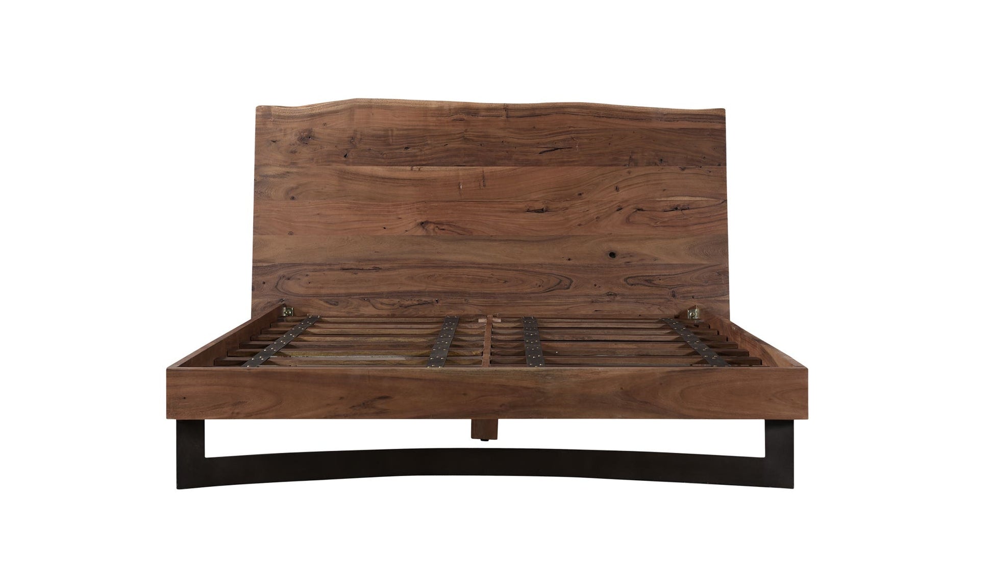Bent Queen Size Bed Brown by Moe's Home Collection - view 7