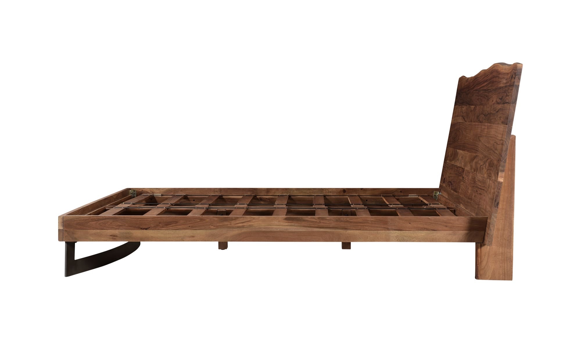 Bent King Size Bed Brown by Moe's Home Collection - view 13