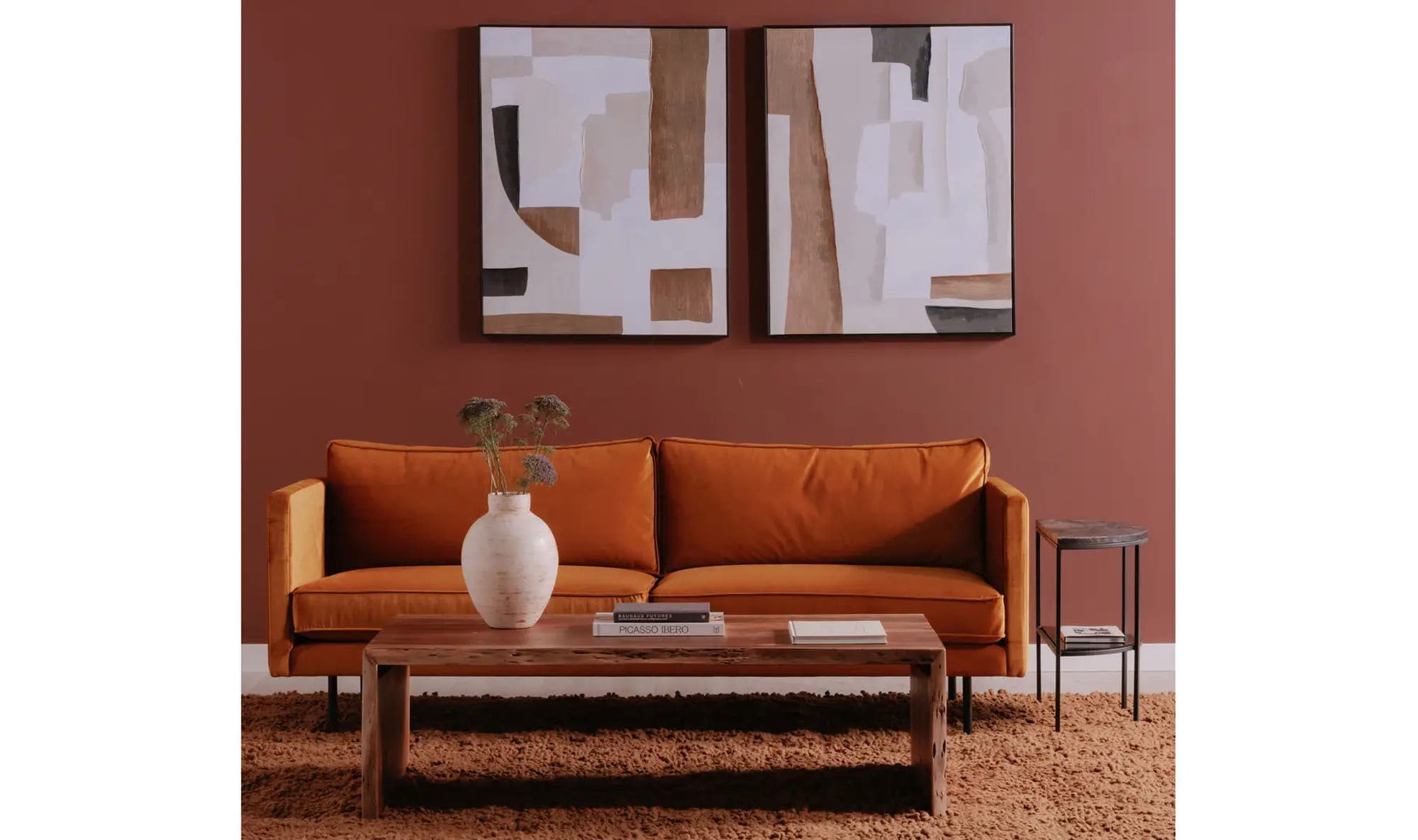 Tyrell Coffee Table Natural Brown by Moe's Home Collection - view 13