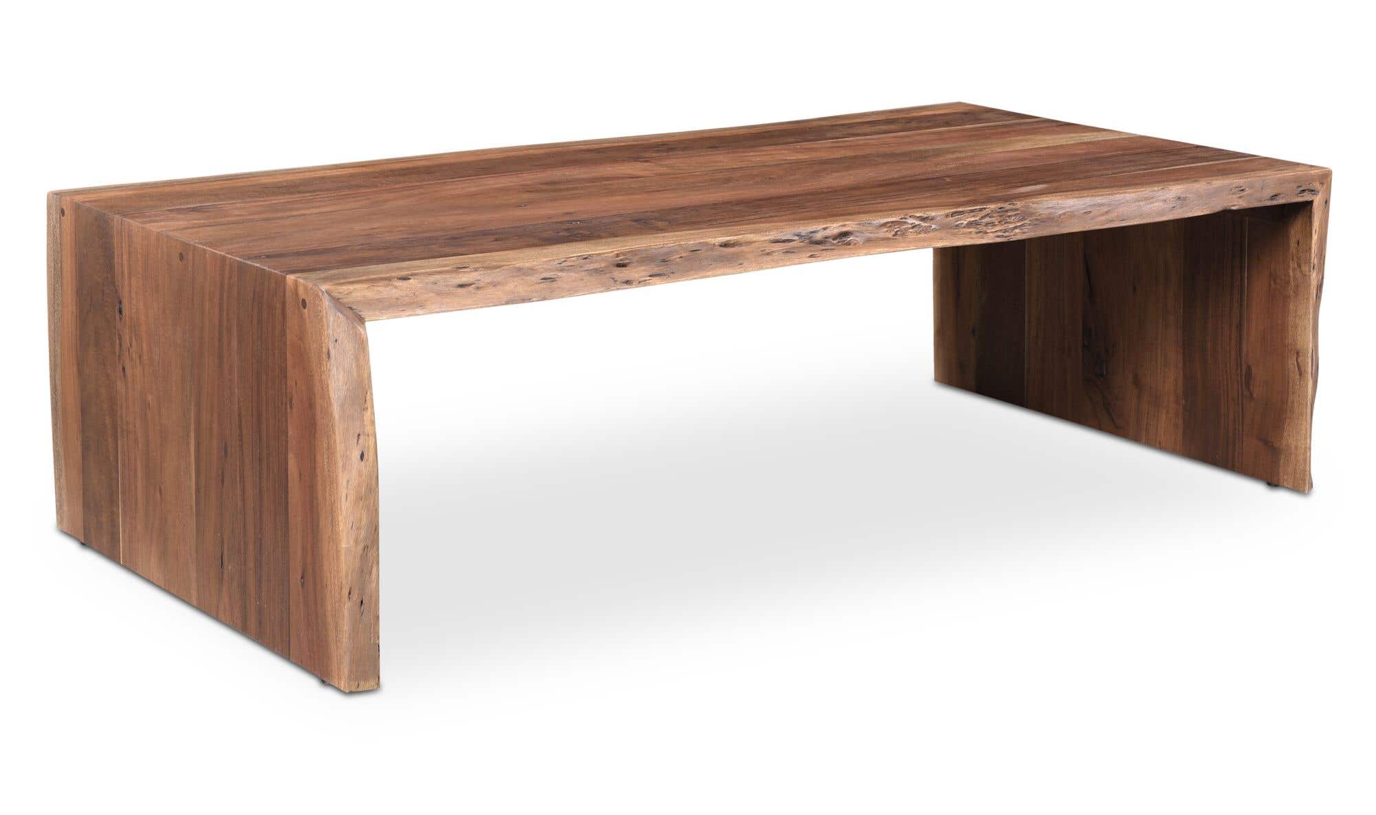 Tyrell Coffee Table Natural Brown by Moe's Home Collection - view 16