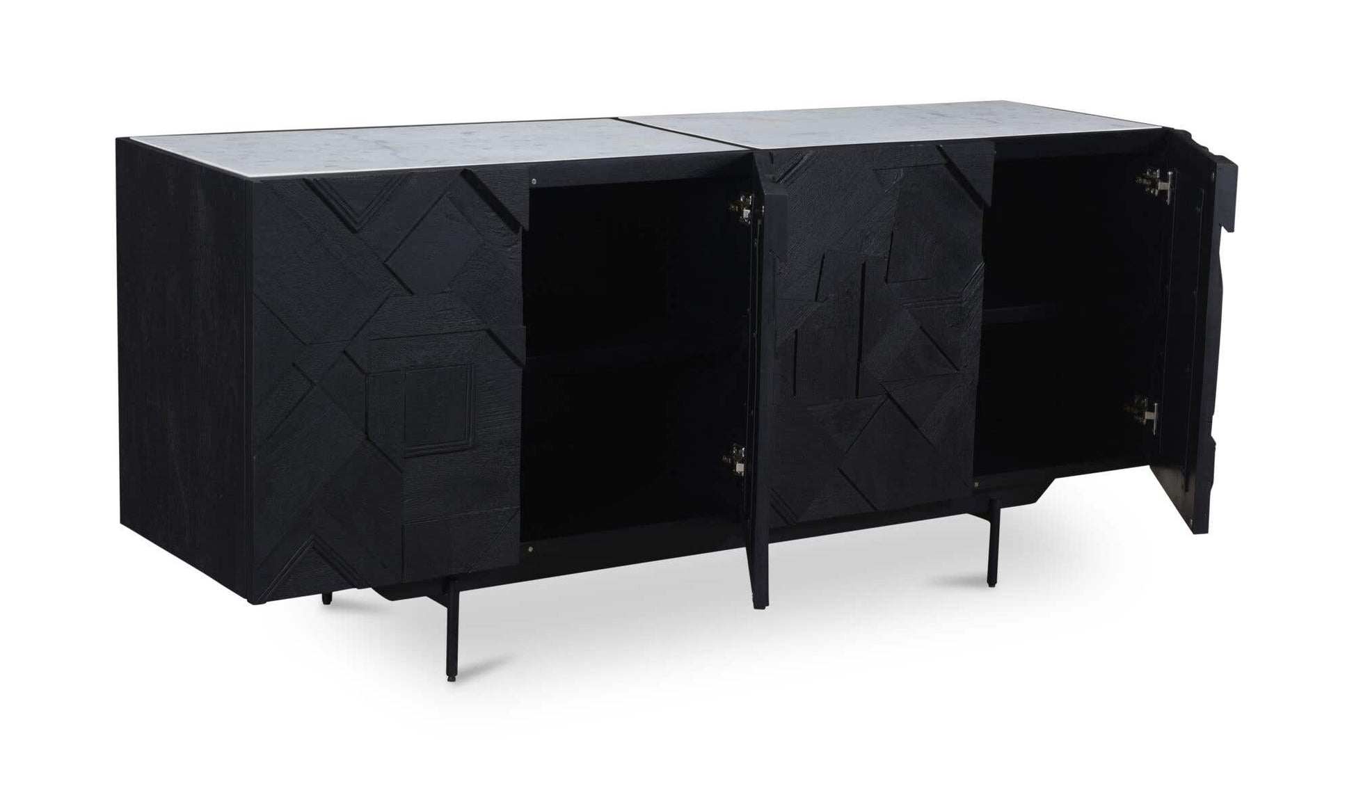 Kattan Sideboard Black by Moe's Home Collection - view 11