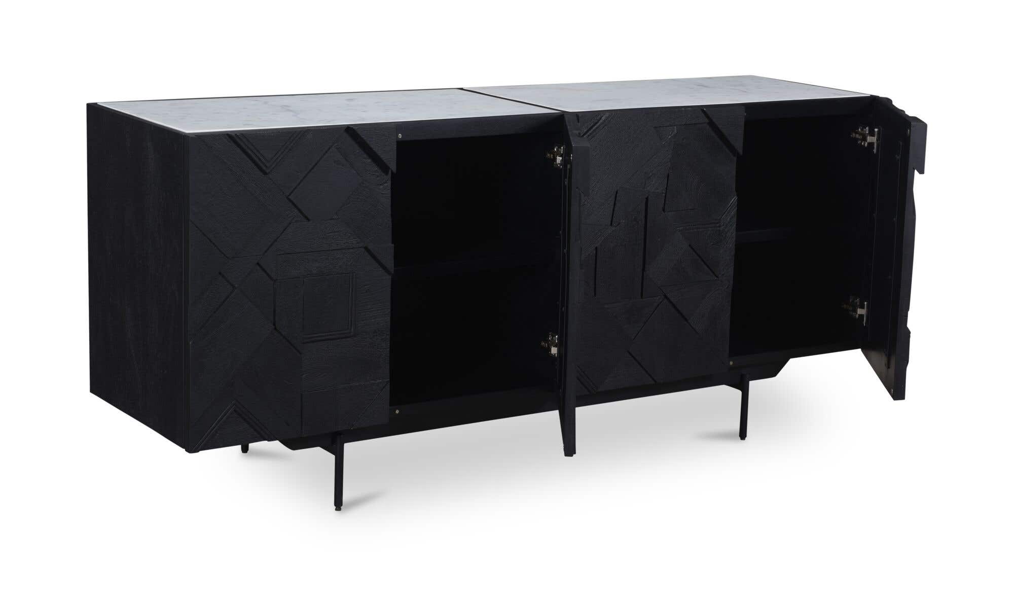 Kattan Sideboard Black by Moe's Home Collection - view 11