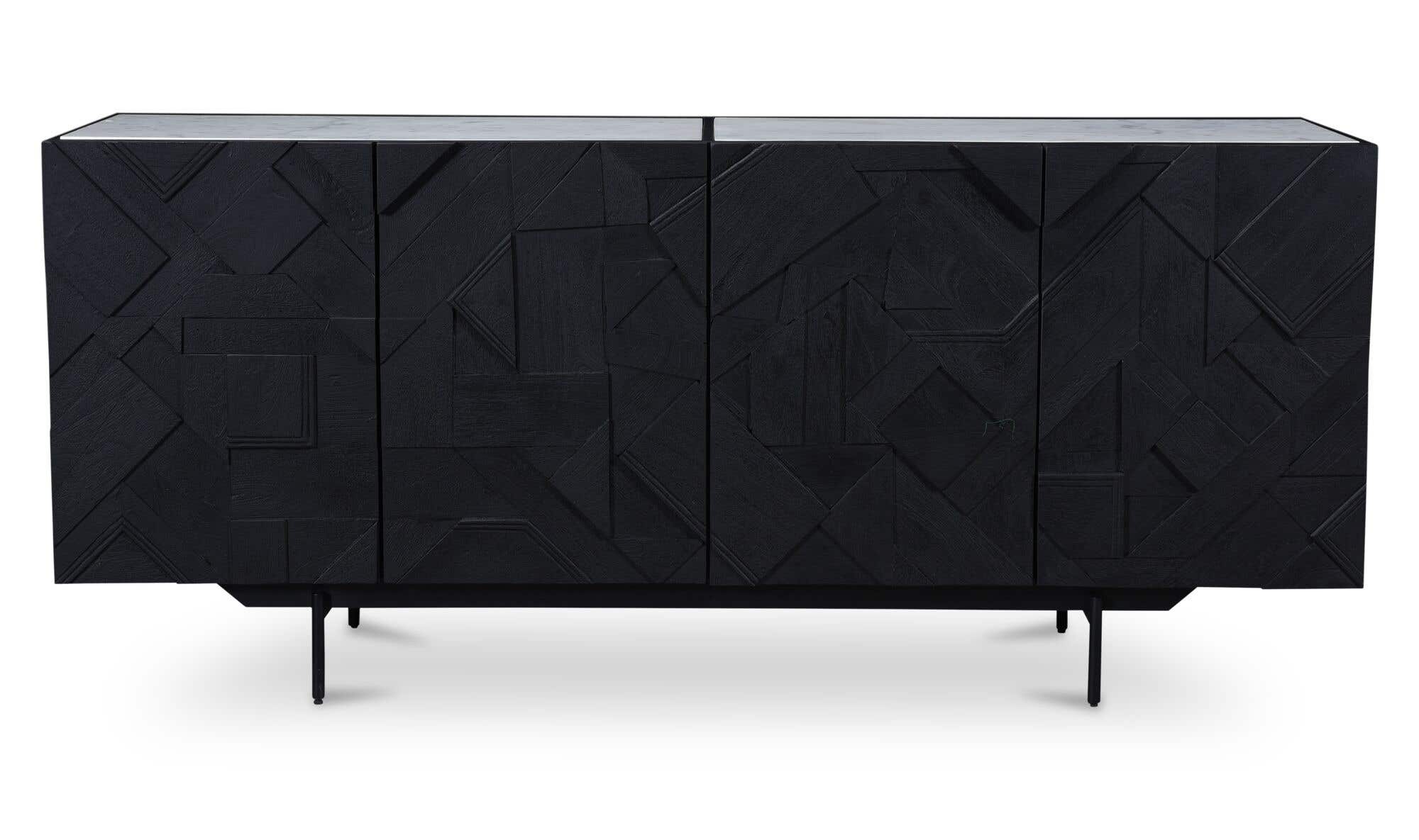 Kattan Sideboard Black by Moe's Home Collection - view 6