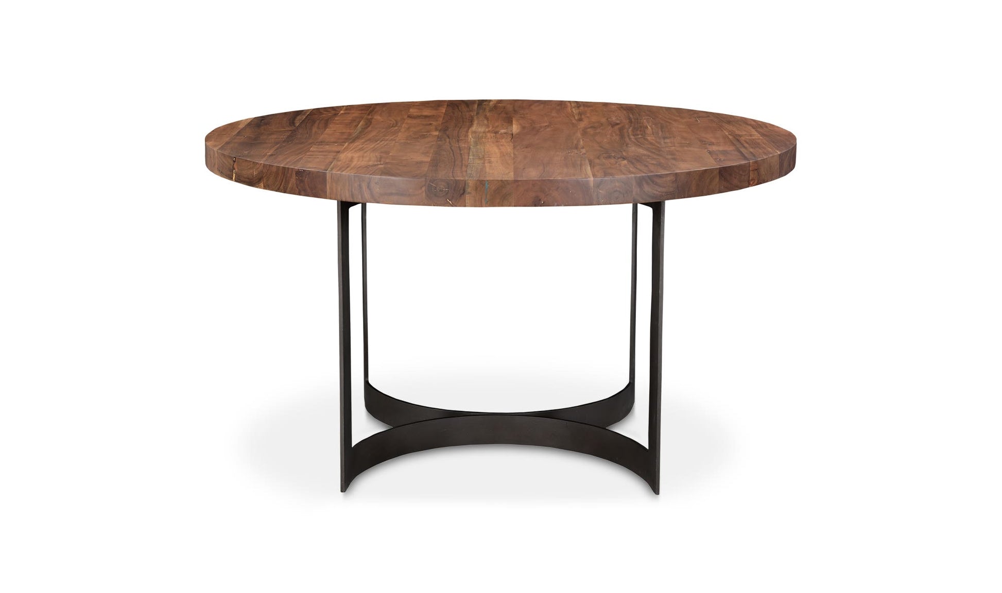 Bent Round Dining Table 54In Brown by Moe's Home Collection - view 10