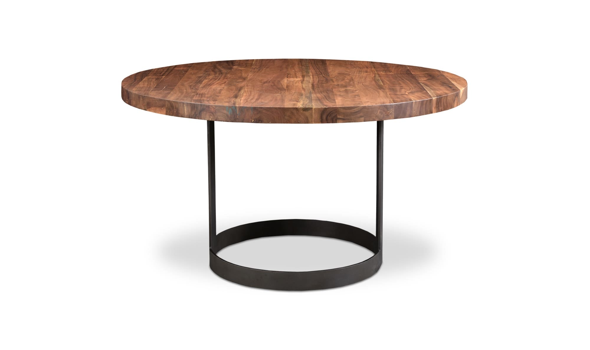 Bent Round Dining Table 54In Brown by Moe's Home Collection - view 15