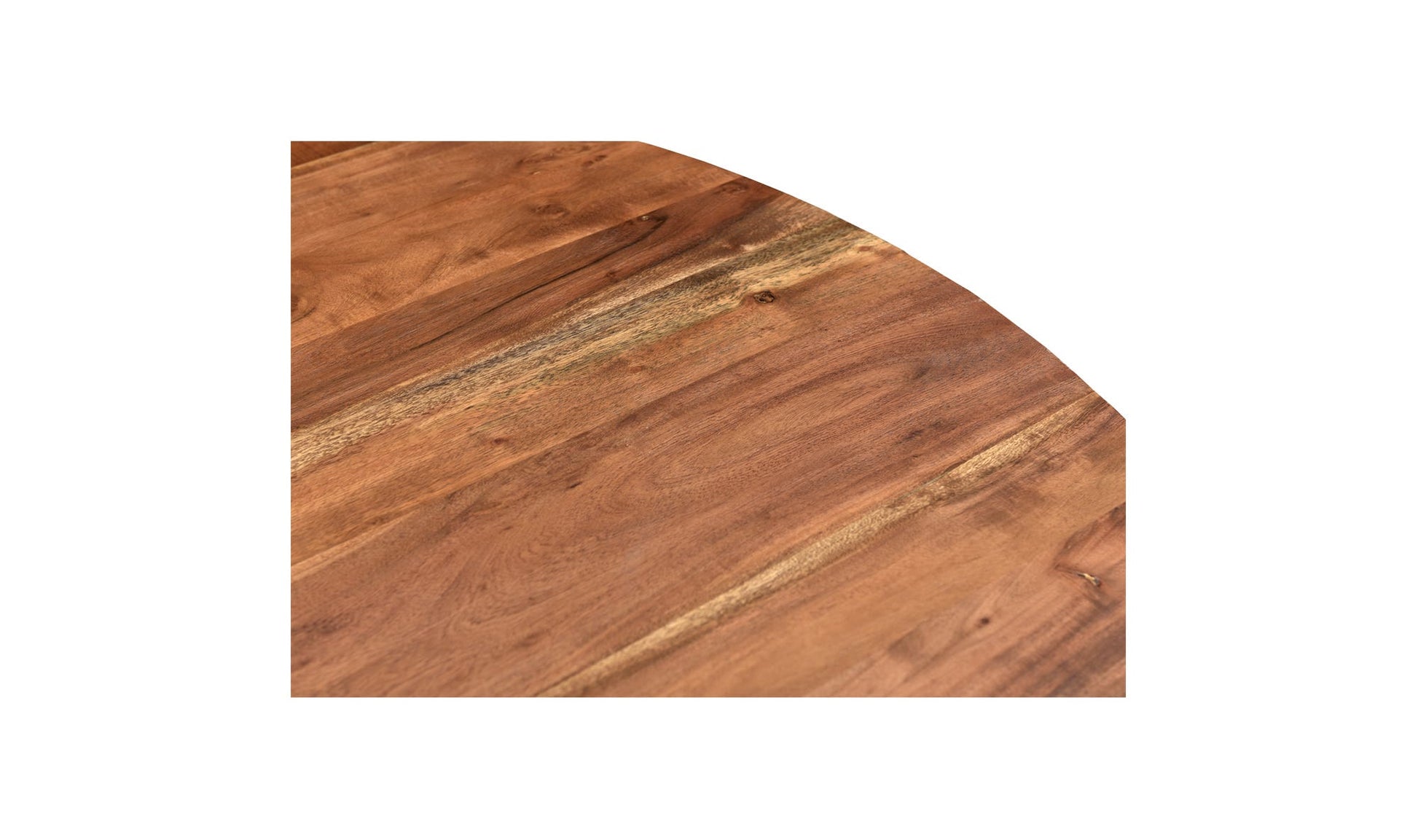 Bent Round Dining Table 54In Brown by Moe's Home Collection - view 19