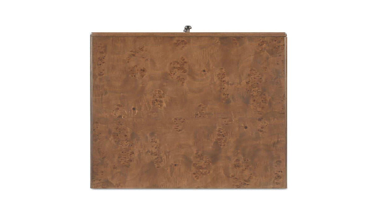 York Nightstand Warm Brown Burl by Moe's Home Collection - view 8