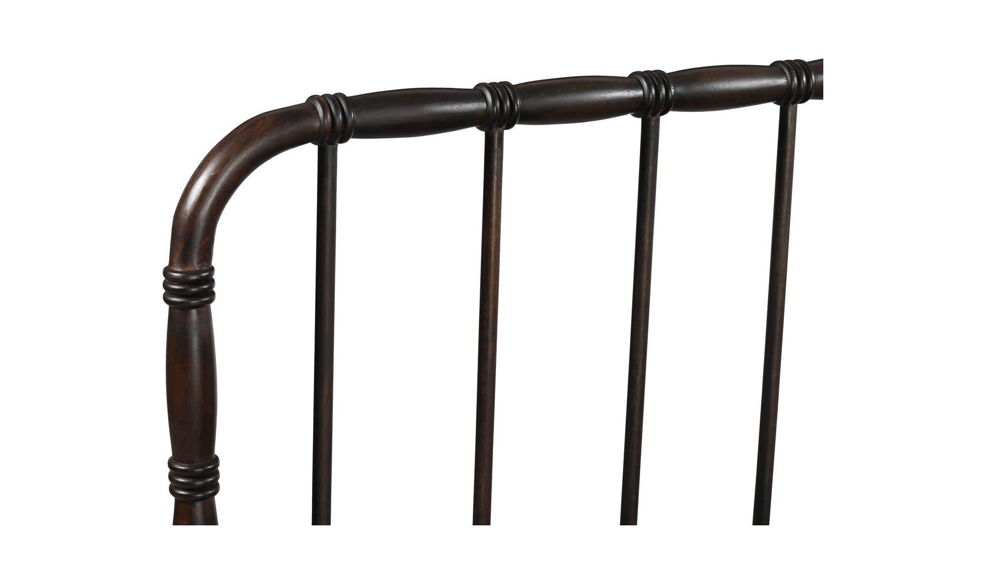 Vivian Queen Bed Dark Brown by Moe's Home Collection - view 15