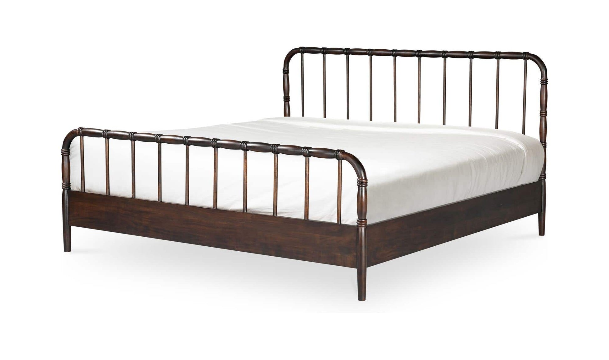 Vivian Queen Bed Dark Brown by Moe's Home Collection - view 12