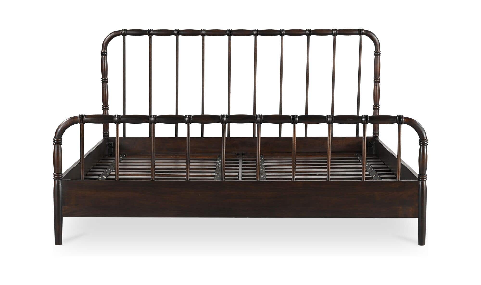 Vivian Queen Bed Dark Brown by Moe's Home Collection - view 8