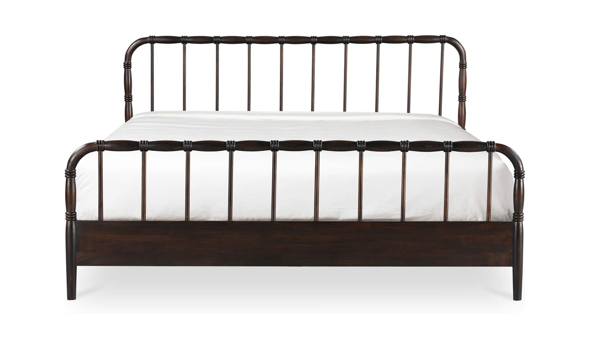 Vivian Queen Bed Dark Brown by Moe's Home Collection - view 6