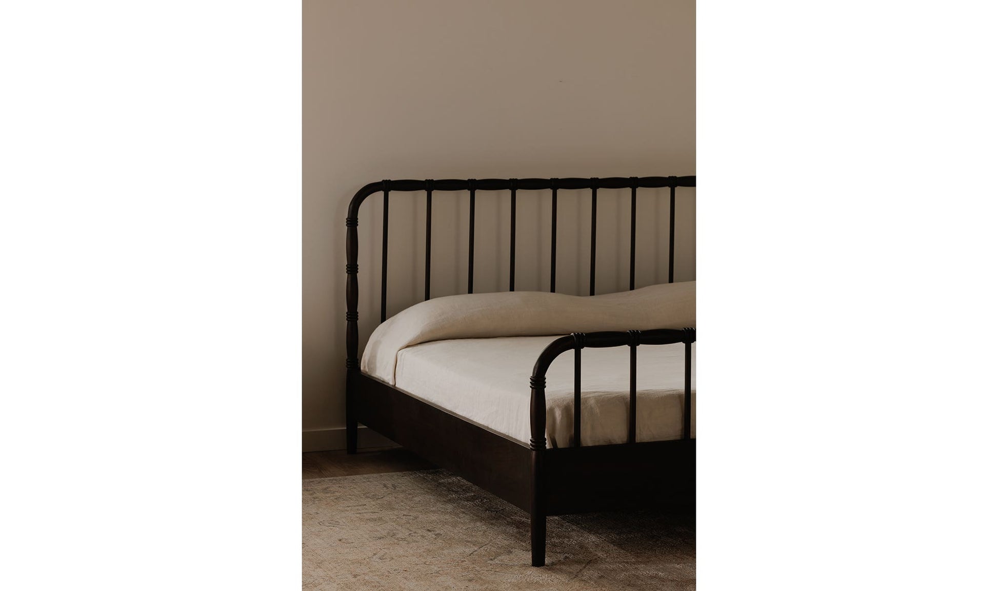 Vivian King Bed Dark Brownn by Moe's Home Collection - view 8