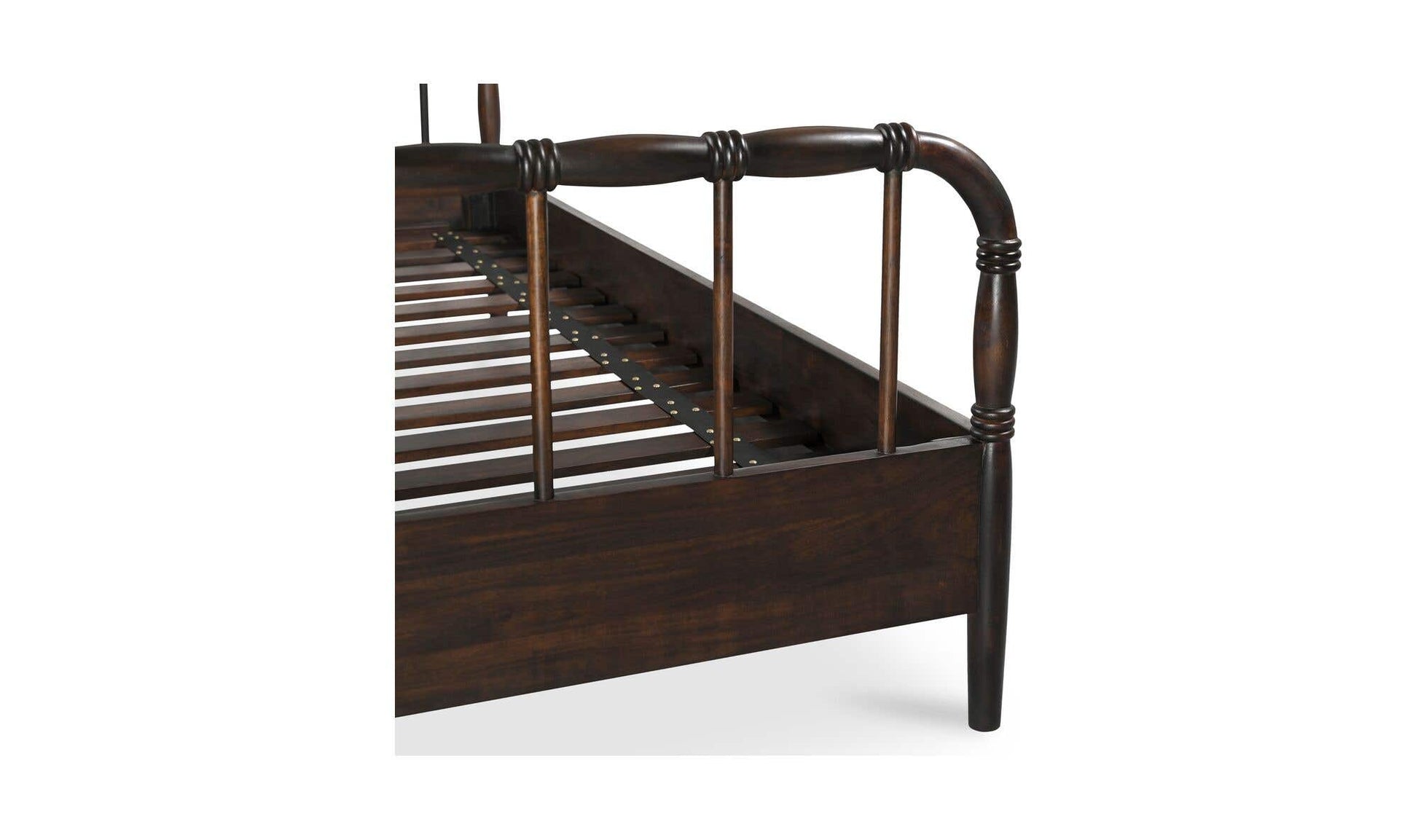 Vivian King Bed Dark Brownn by Moe's Home Collection - view 16
