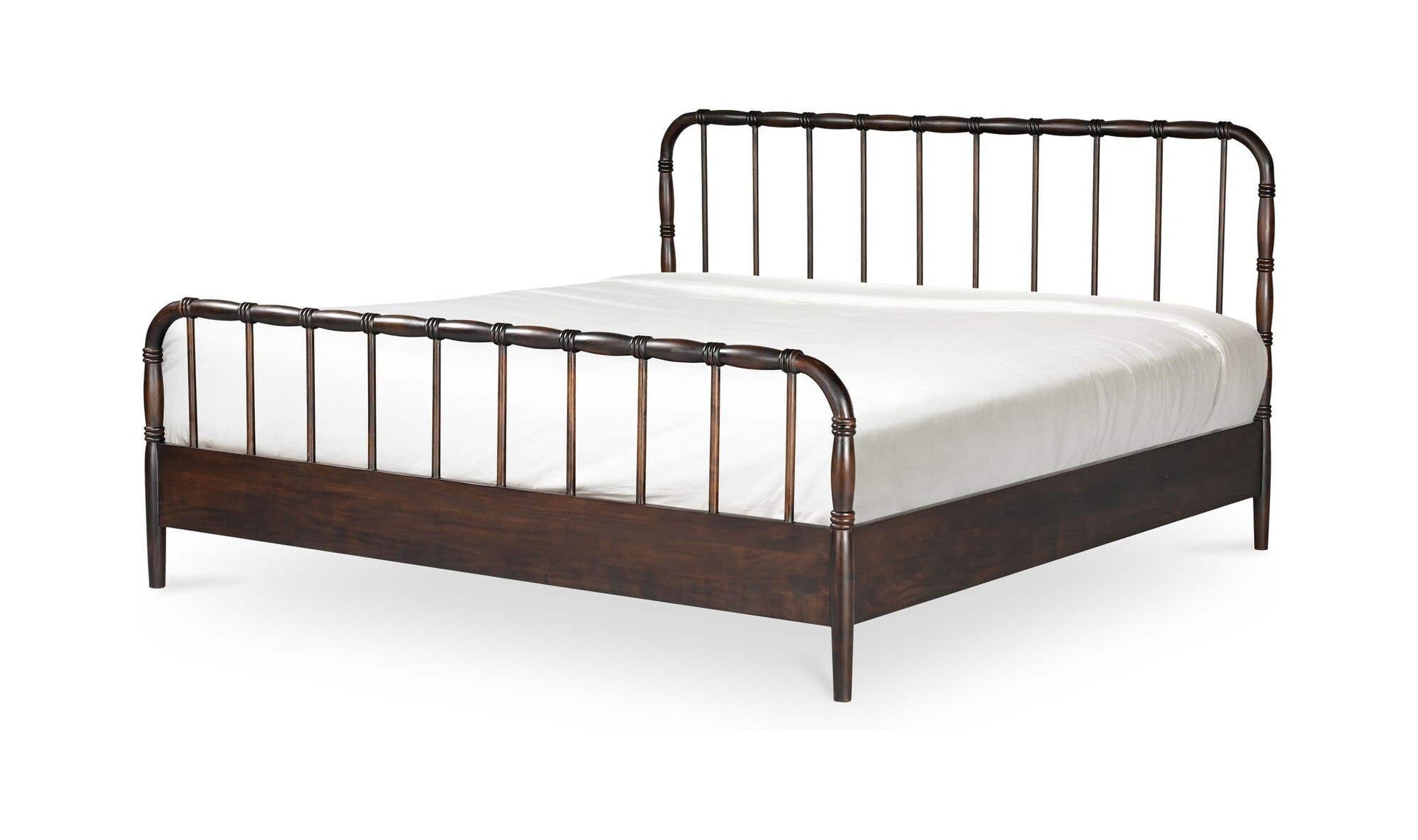Vivian King Bed Dark Brownn by Moe's Home Collection - view 14