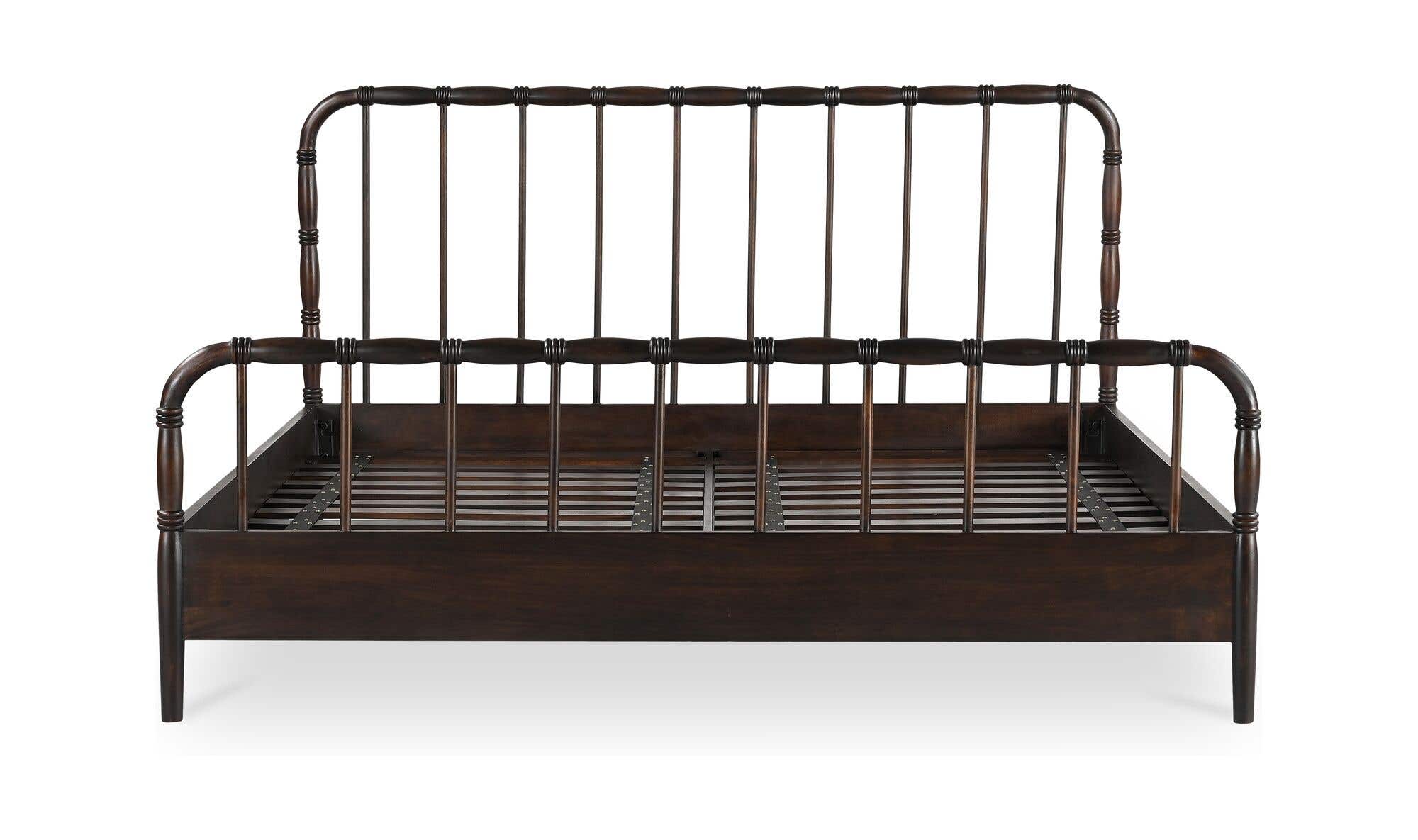 Vivian King Bed Dark Brownn by Moe's Home Collection - view 10