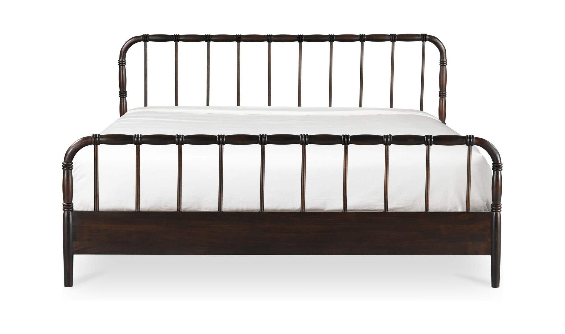 Vivian King Bed Dark Brownn by Moe's Home Collection - view 6
