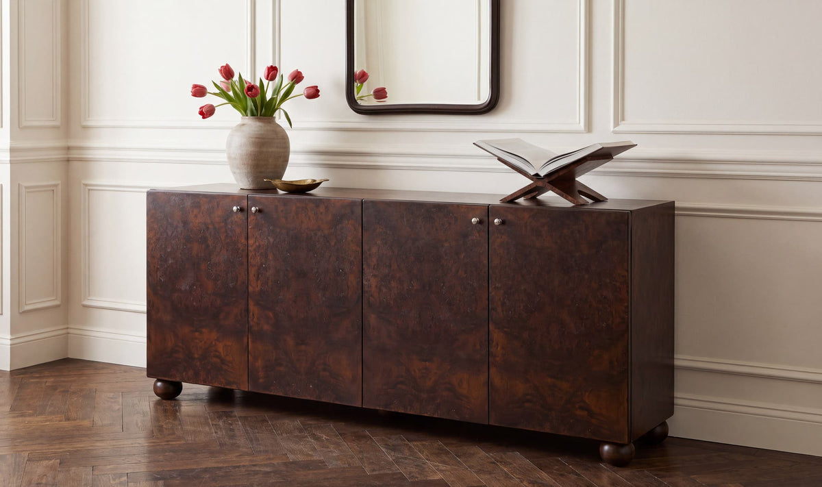 York Sideboard Dark Brown Burl by Moe's Home Collection - view 3