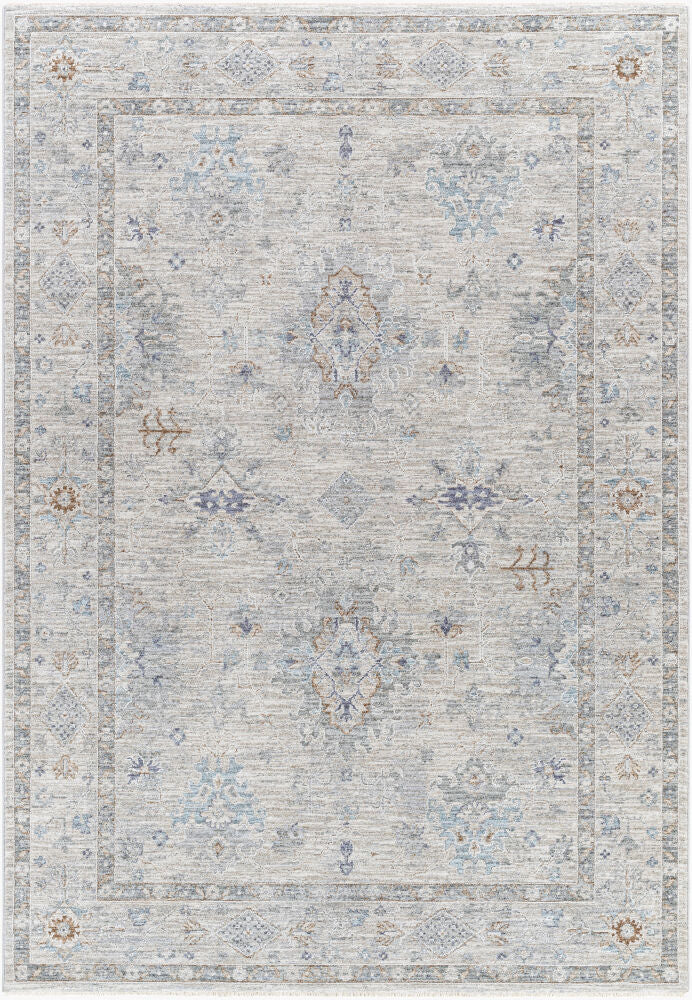 Virginia Cream/Sage Machine Woven Rug VGN-2300 - 2' x 3'11"