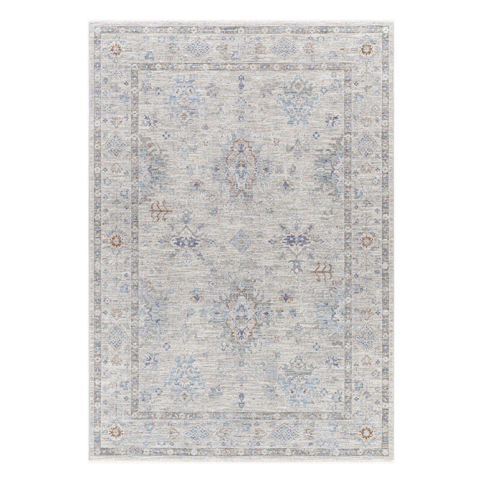 Virginia Cream/Sage Machine Woven Rug VGN-2300 - 2' x 3'11"