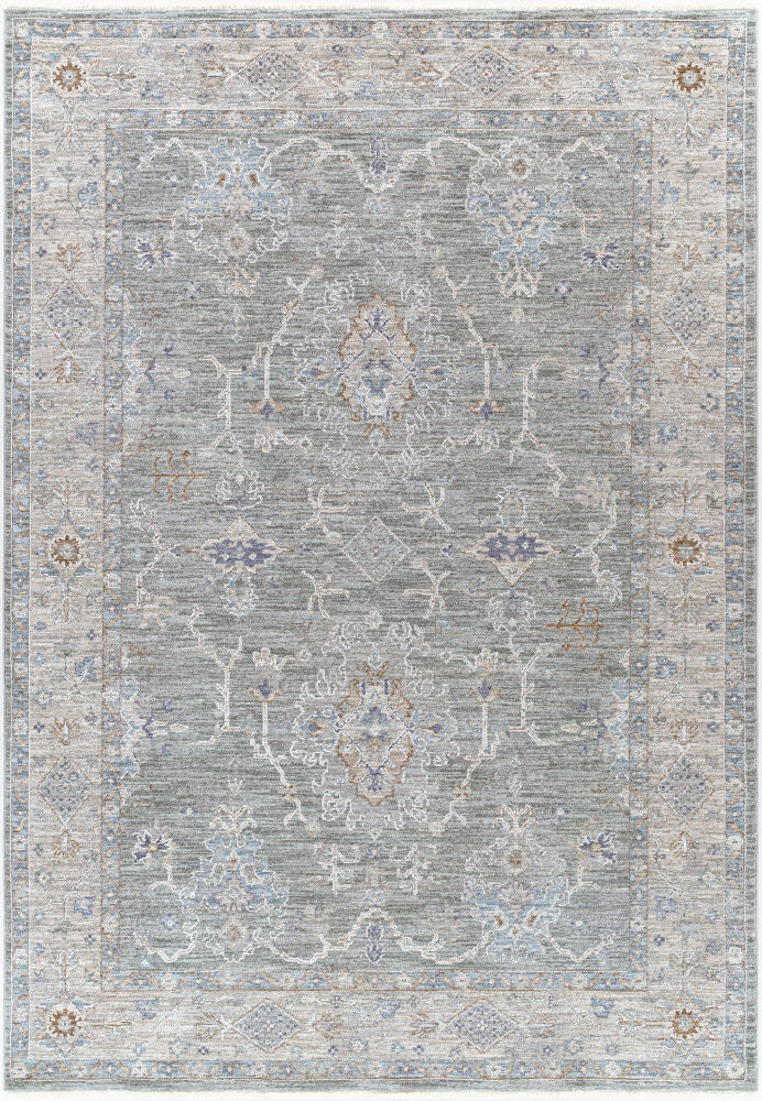 Virginia Cream/Sage Machine Woven Rug VGN-2303 - 2' x 3'11"