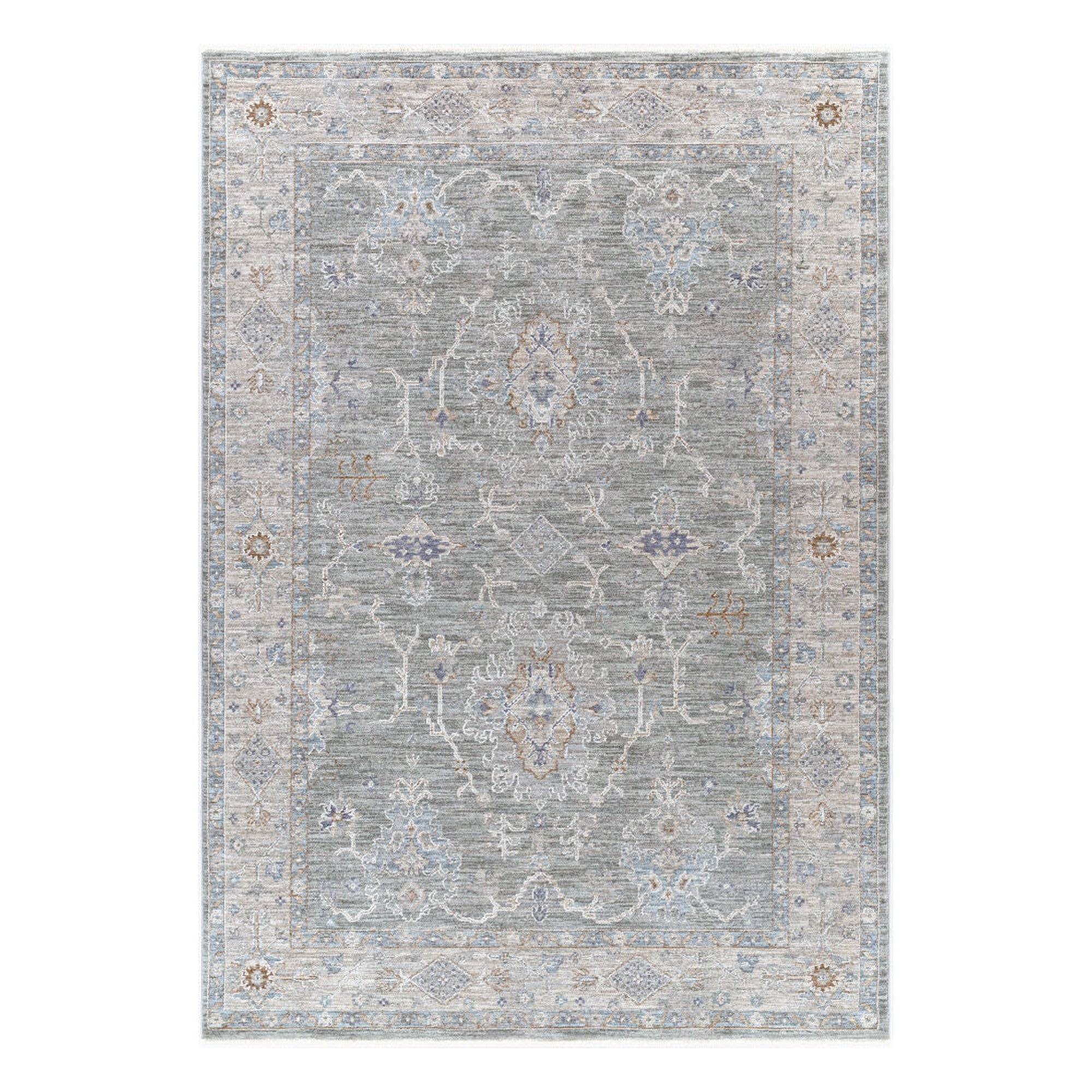 Virginia Cream/Sage Machine Woven Rug VGN-2303 - 2' x 3'11"