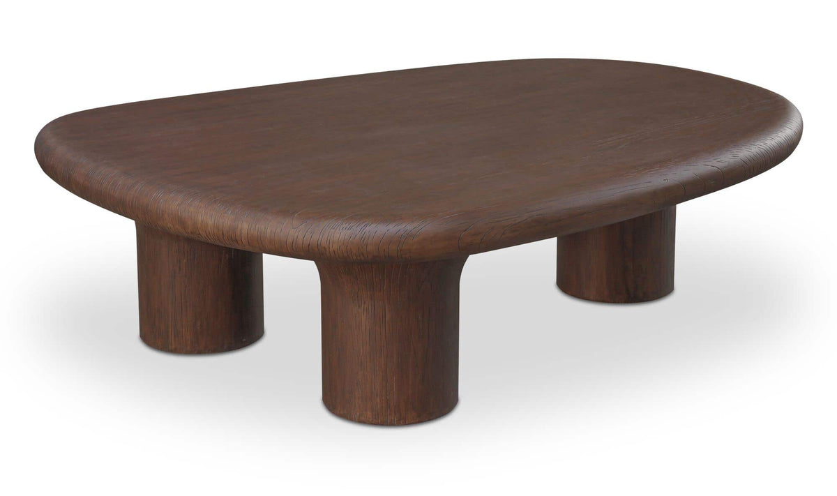Warby Outdoor Coffee Table Brown by Moe's Home Collection - view 4