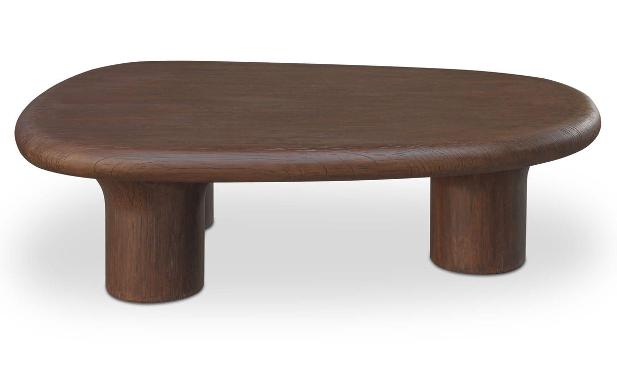 Warby Outdoor Coffee Table Brown by Moe's Home Collection - view 2