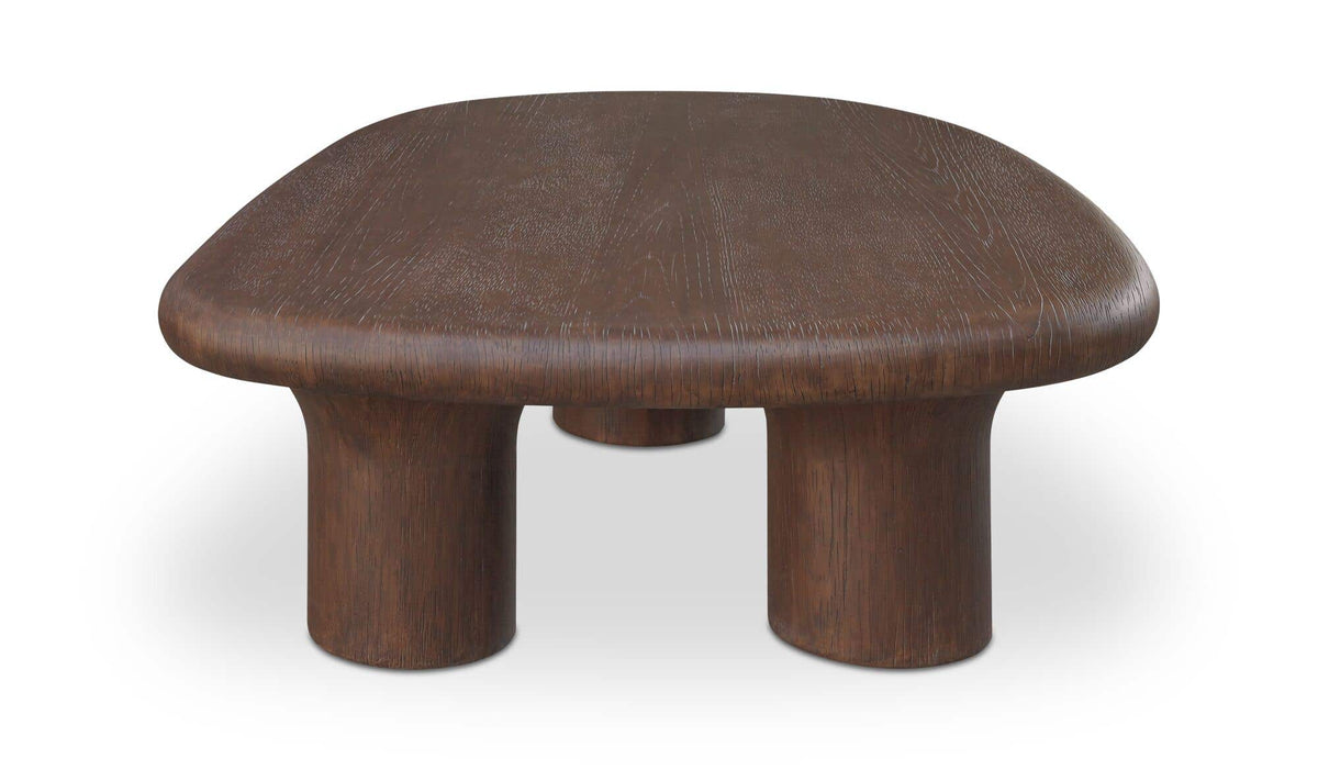 Warby Outdoor Coffee Table Brown by Moe's Home Collection - view 5