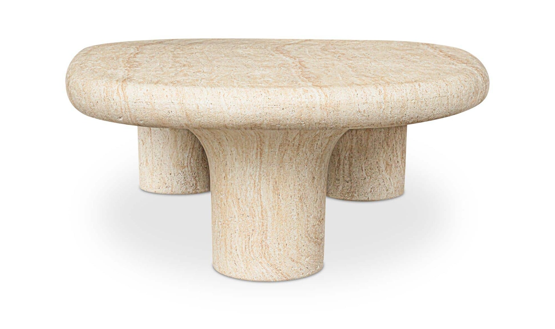 Warby Outdoor Coffee Table beige by Moe's Home Collection - view 15