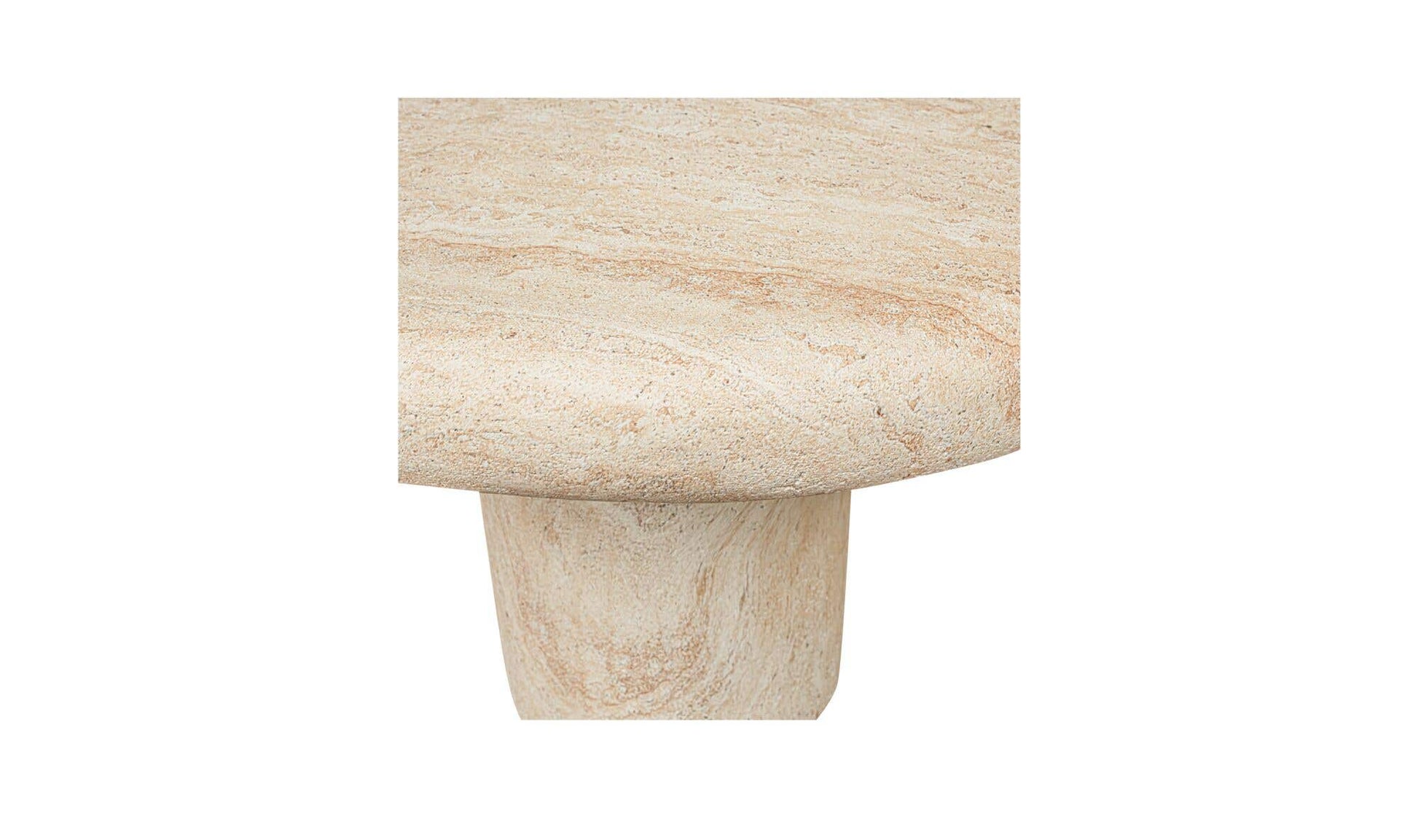 Warby Outdoor Coffee Table beige by Moe's Home Collection - view 20