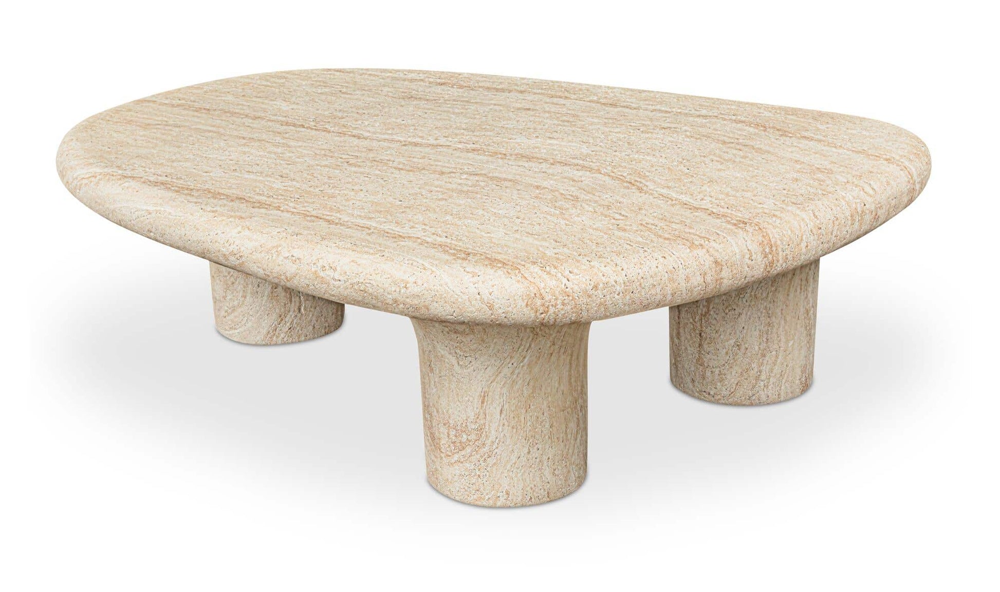 Warby Outdoor Coffee Table beige by Moe's Home Collection - view 16