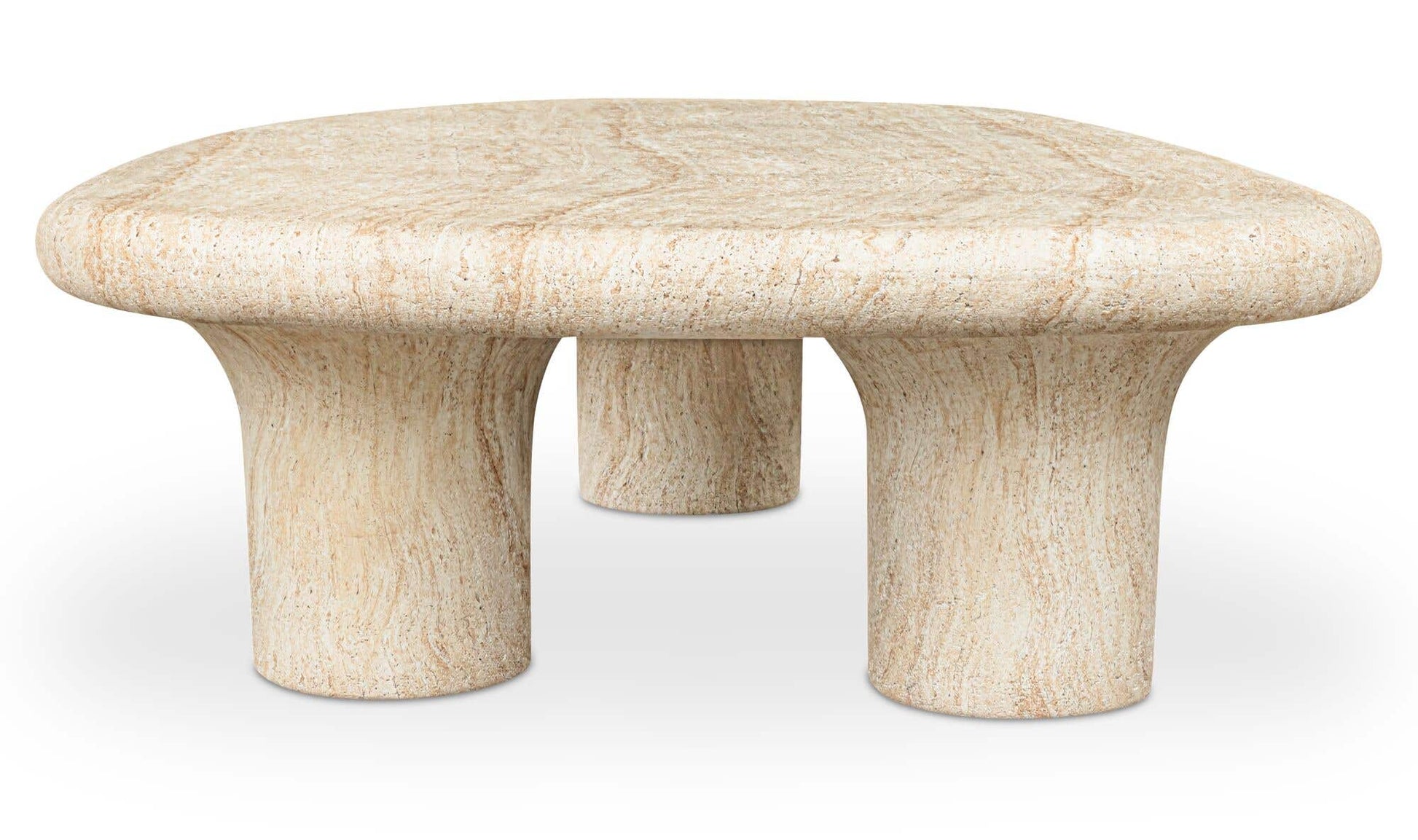 Warby Outdoor Coffee Table beige by Moe's Home Collection - view 2