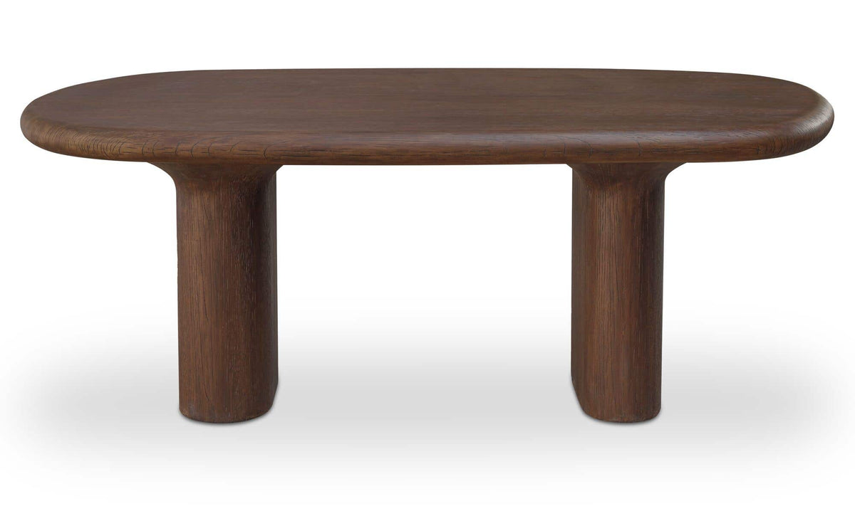 Warby Outdoor Dining Table Brown by Moe's Home Collection - view 2