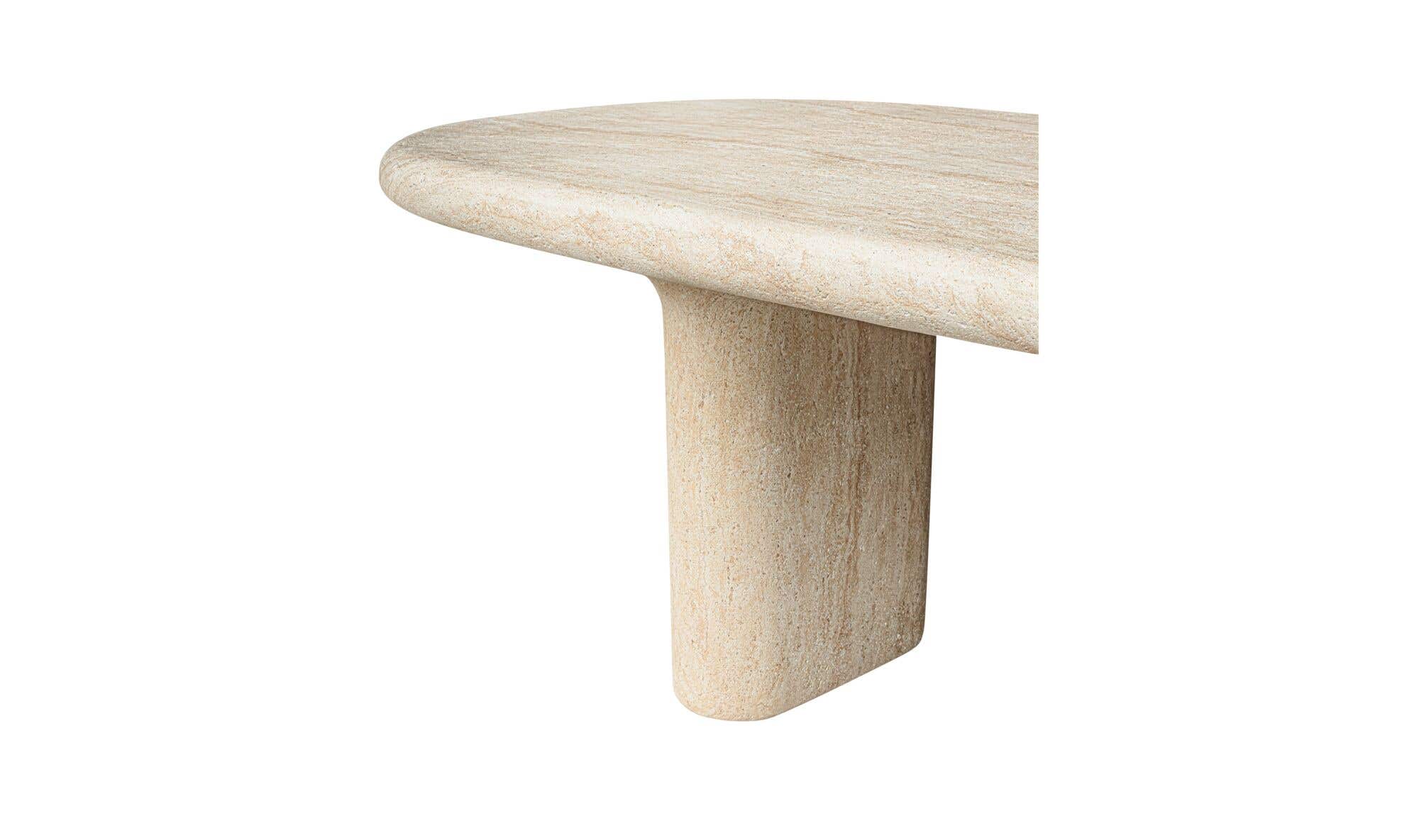 Warby Outdoor Dining Table Beige by Moe's Home Collection - view 16