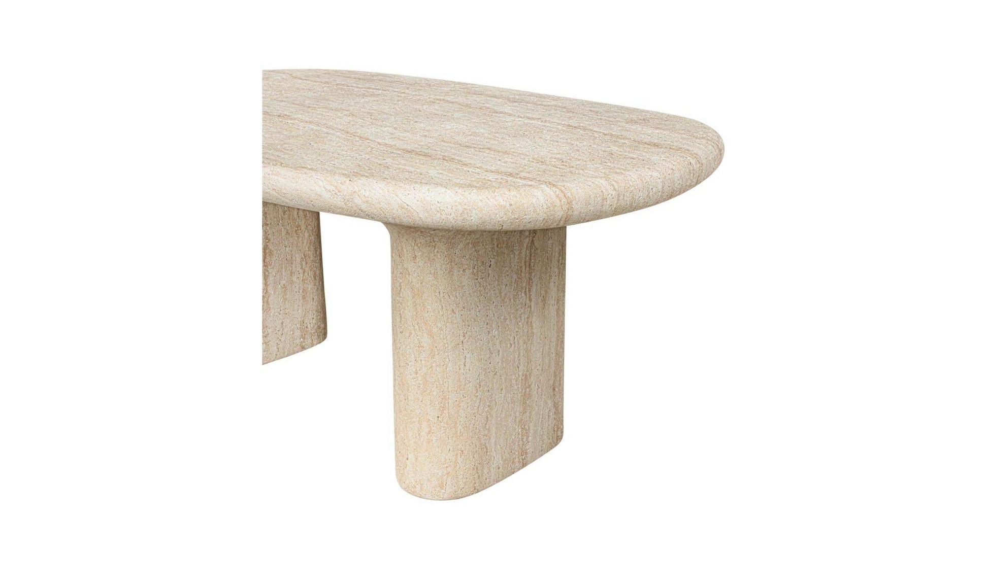 Warby Outdoor Dining Table Beige by Moe's Home Collection - view 17