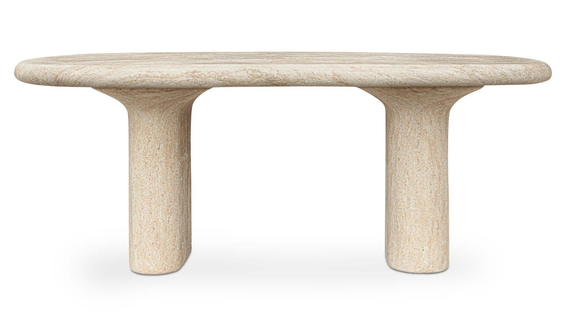 Warby Outdoor Dining Table Beige by Moe's Home Collection - view 2