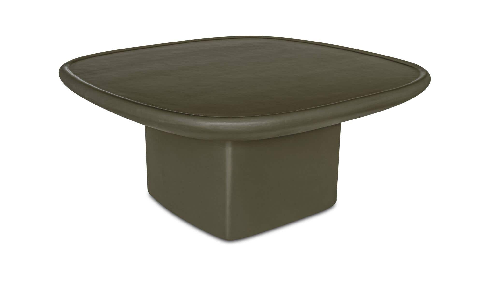 Manon Outdoor Coffee Table Deep Green by Moe's Home Collection - view 7