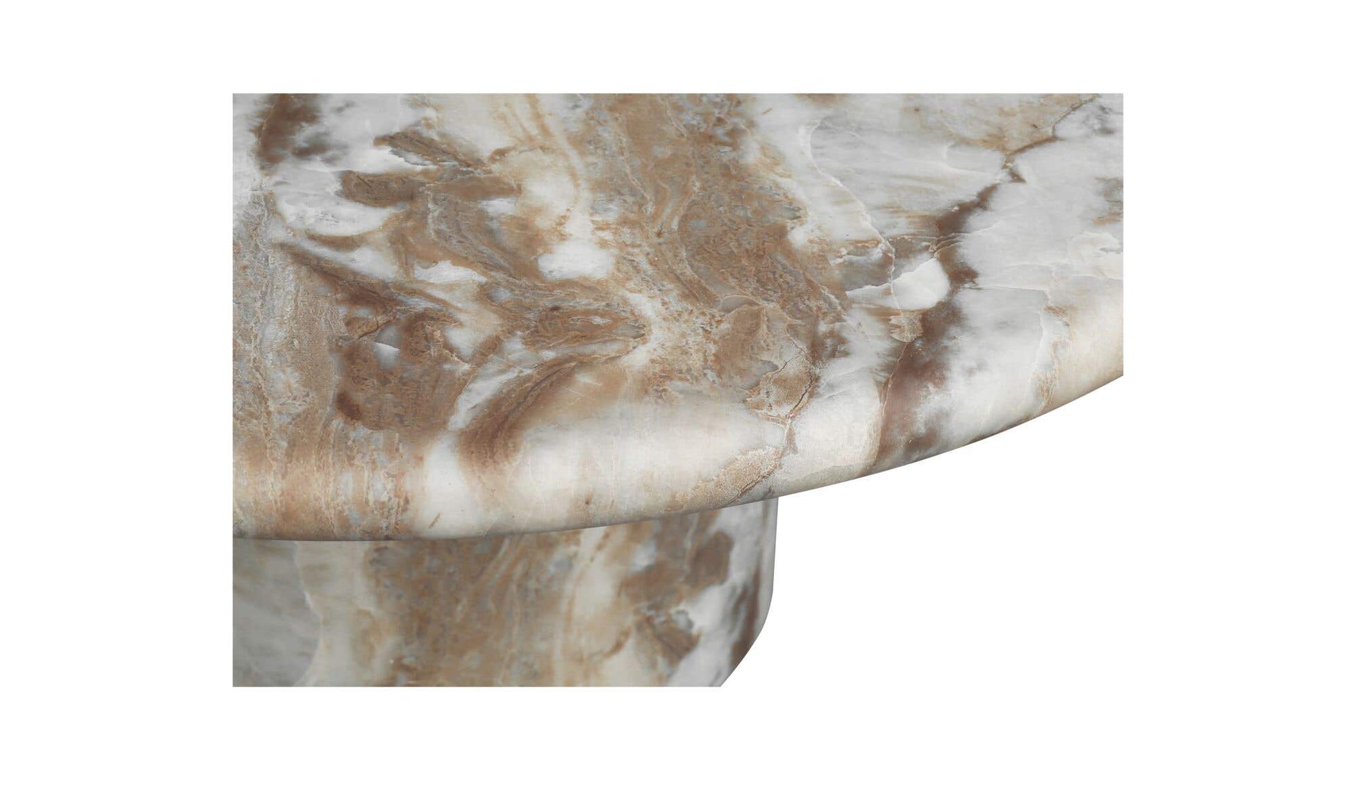 Frida Outdoor Coffee Table Brown by Moe's Home Collection - view 5