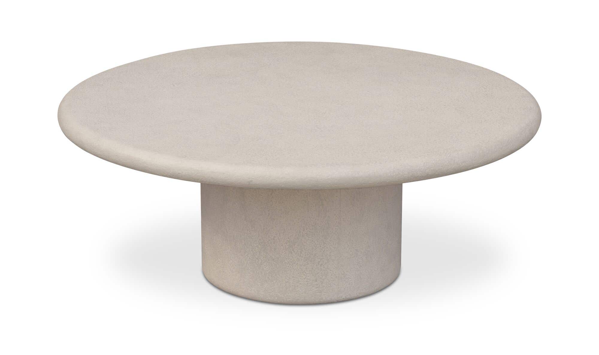 Frida Outdoor Coffee Table Cream by Moe's Home Collection - view 4