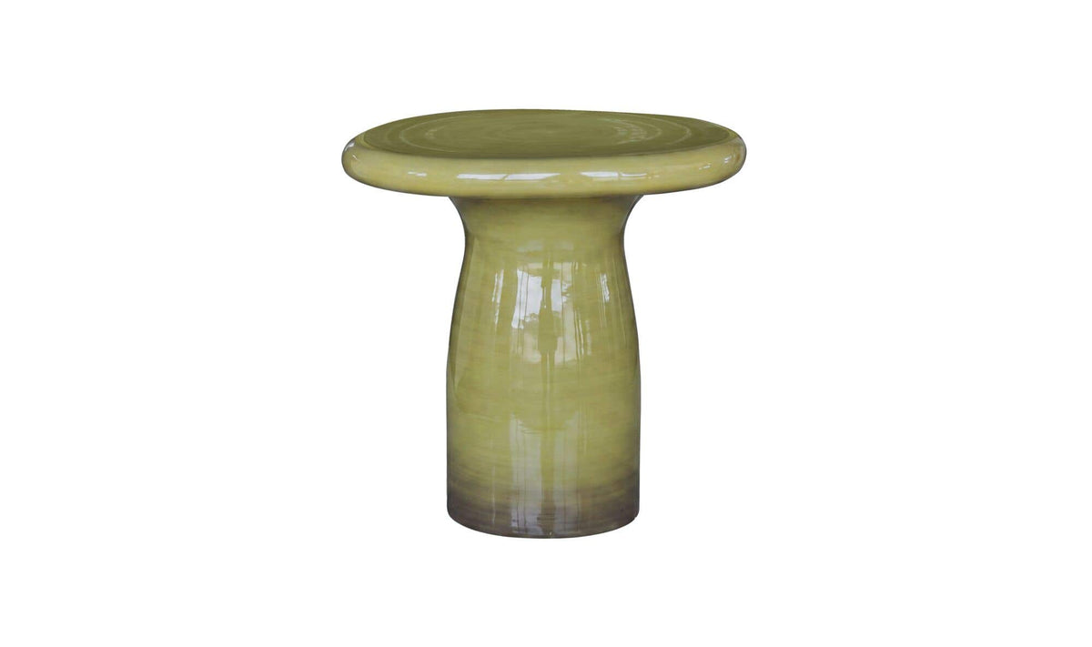 Warby Outdoor Side Table Green by Moe's Home Collection - view 2