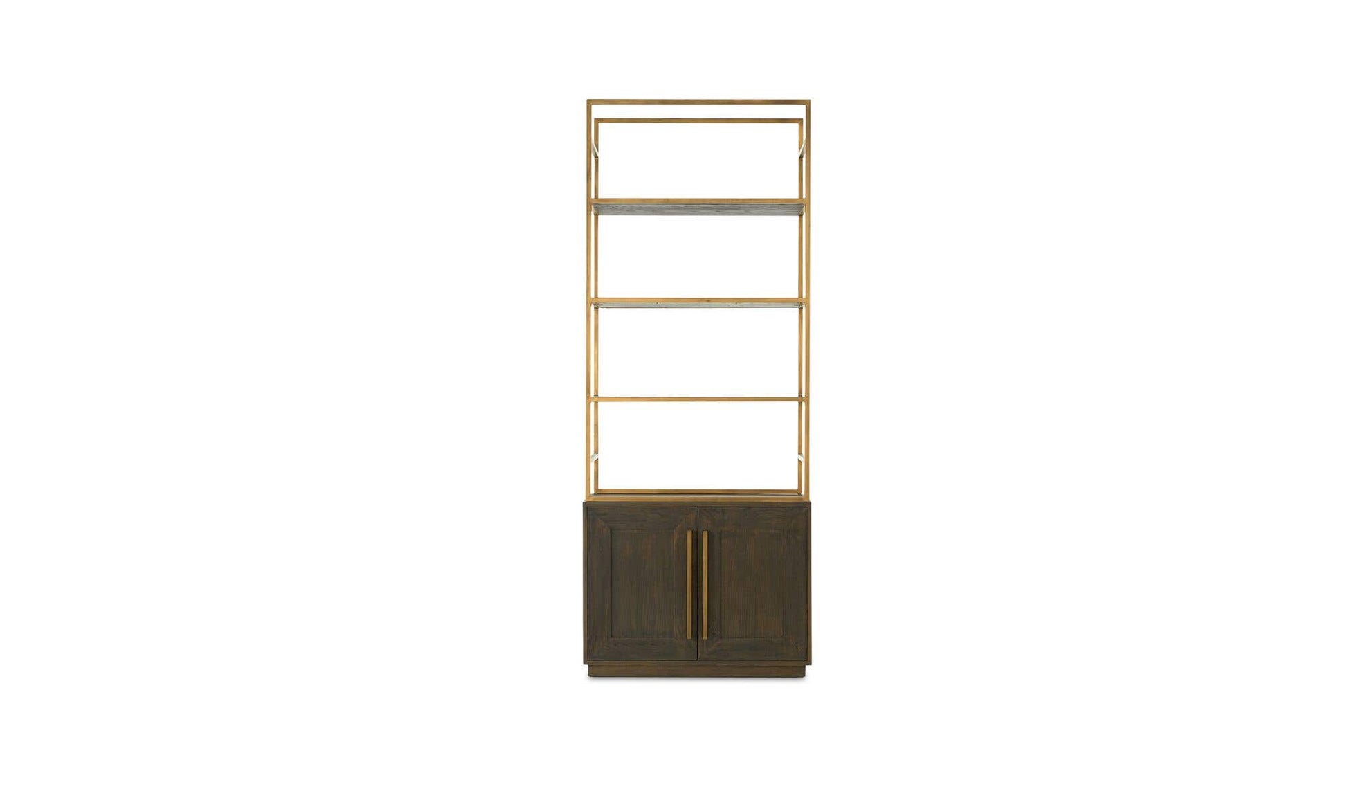 Elliot Bookshelf Brown by Moe's Home Collection - view 4