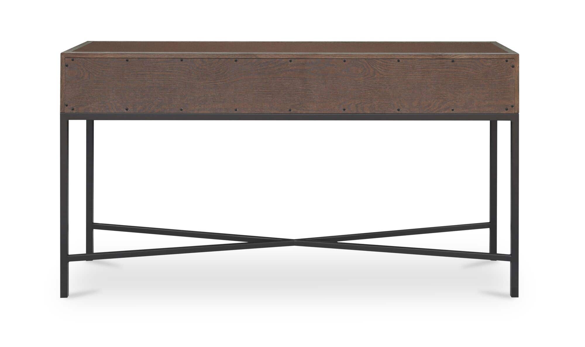 Mako Console Table Brown by Moe's Home Collection - view 9