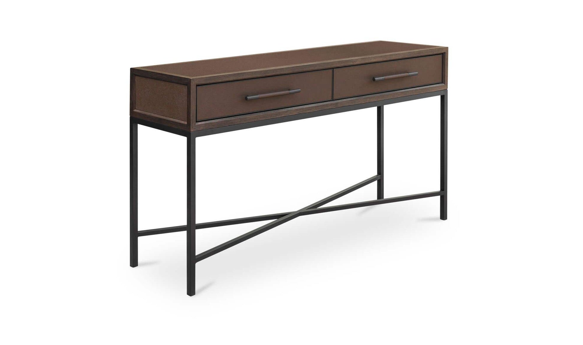 Mako Console Table Brown by Moe's Home Collection - view 5