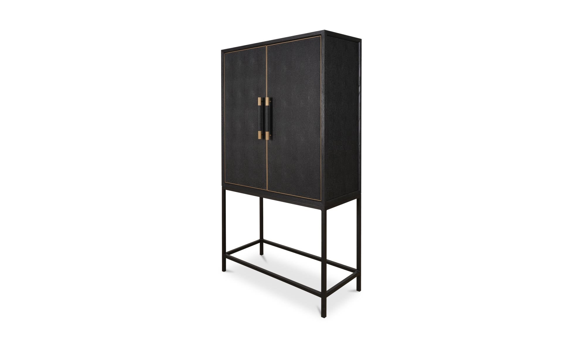 Mako Bar Cabinet Black by Moe's Home Collection - view 10